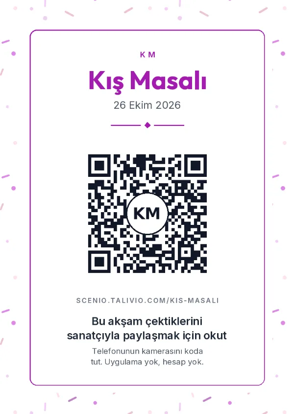 Fuayeye konan QR kartı